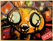 Image of X-TRA-TERRESTRIAL Original Painting  