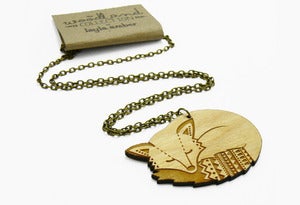 Image of Woodland Fox Necklace