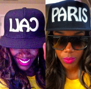 Image of Cali & Paris Black Snapback