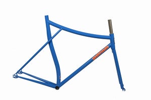 Image of Geekhouse Rock City Track Frameset, Blue, 55cm  (SALE)