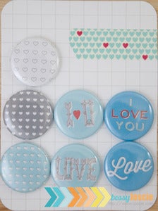 Image of Love and Polka Hearts