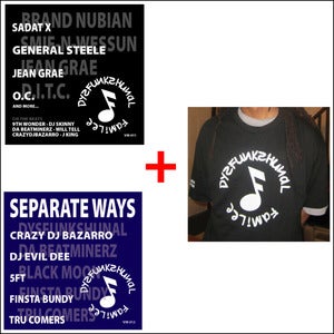 Image of DYSFUNKSHUNAL FAMILEE - BUNDLE 2: 2x12" + T-SHIRT (25 BUNDLES ONLY)