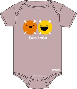 Image of Future Knitter - Baby Onesie