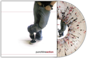Image of Punchline<br>'Action'<br>12" LP (vinyl) [Clear w/ Maroon, White, and Black Splatter - ltd. 100]