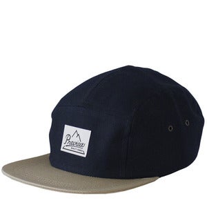 Image of Preview Camp Cap, Dark Navy / Beige