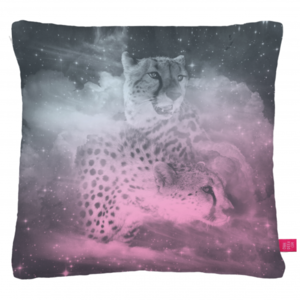 Image of Ohh Deer - Cheetahs Cushion by Drew Turner