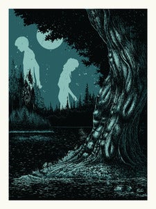 Image of Giants In Moonlight // 18x24 Art Print