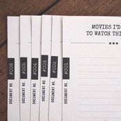 Prompt Cards: #001 - #006