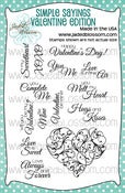 Image of Simple Sayings Valentine Edition (4x6) ~ Peachy