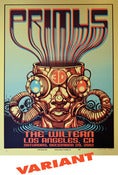 Image of PRIMUS POSTER/THE WILTERN, LA 2012 - GOLD VARIANT!