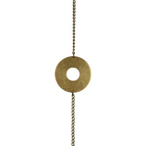 Image of Brass Circle Bracelet
