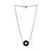 Image of Matte Black Circle Necklace