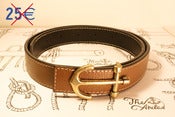 Image of Cinturón Reversible Camel / Negro