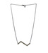 Image of Silver Zigzag Necklace