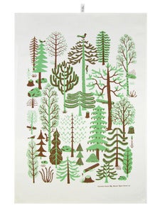 Image of Metsä Green Kitchen Towel / Keittiöpyyhe