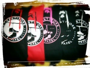 Image of Emblem Laced Custom Color Hoodie