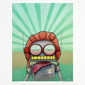 Image of Pilot on the ready print