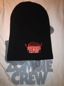 Image of LOGO BLACK OVERSIZE SLOUCH BEANIE