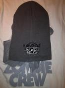 Image of LOGO GREY OVERSIZE SLOUCH BEANIE