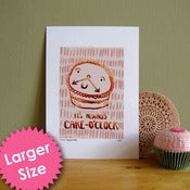 Image of Large Size - Cake O'Clock Digital Print
