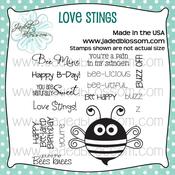 Image of Love Stings (4x4) ~ Peachy