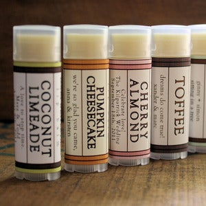 Image of Wedding Favors - 100 Tubes of Lip Balm