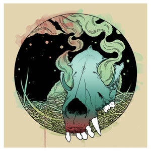 Image of "skull 121" giclee poster