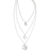 Image of  THREE ROW PAILLETTE GRADUATED PENDANT