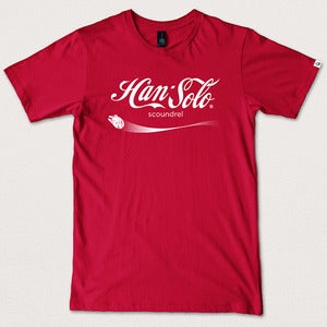 Image of “Brand Wars: Han Solo” - Red tee