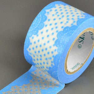 Image of Blue Lace Washi Tape