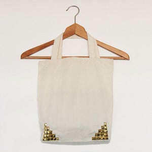 Image of Gold Studded Tote Bag (Limited)