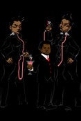 Image of "Vampire Gary Coleman" Giclee Print