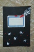 Image of white stars, notebook - The Igloo Collection # 7