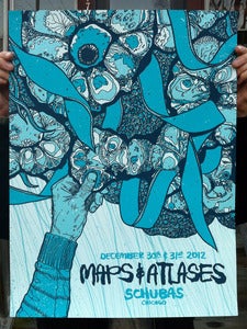 Image of Maps & Atlases - Screenprinted Poster