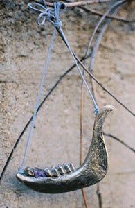 Image of DB/CB Debra Baxter Bronze & Crystal Necklace