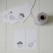 Image of Basket & colander tags