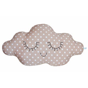 Image of Coussin nuage Louis / taupe