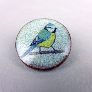 Image of Blue Tit,Robin, Song Thrush or Blackbird Brooch