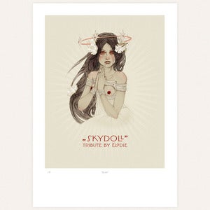 Image of 'Agape' print by Ëlodie