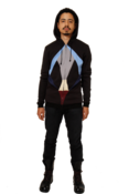 Image of Quadrocepticon Zip Up Hoodie, Men