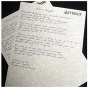 Image of Handwritten and signed lyric sheets
