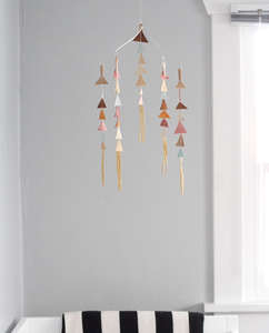 Image of The Leather Triangle Mobile in Fiona