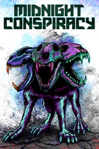 Image of Midnight Conspiracy "Sentinel Color Remix" poster 18"x12" signed