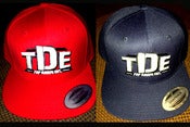 Image of TDE Snapbacks NOW Available in Red and Navy