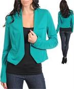 Image of Stretch Fitted Blazer 