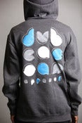 Image of Outline and Fill 2 Zip Hoodie
