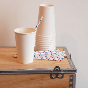 Image of Pailles en papier étoilées