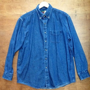 Image of DENIM BUTTON UP 