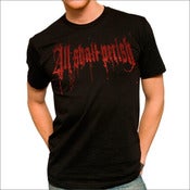 Image of ALL SHALL PERISH - RED LOGO