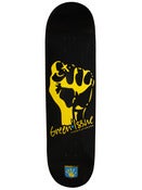 Image of Fist of Fury Deck- Black/Fluorescent Yellow